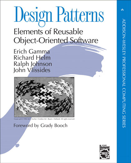 Design Patterns: Elements of Reusable Object-Oriented Software by Erich Gamma, Richard Helm, Ralph Johnson, and John Vlissides